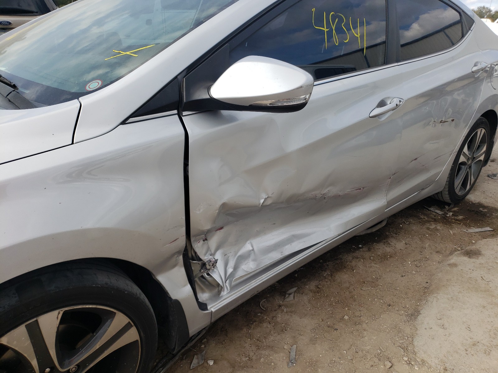 Photo 8 VIN: KMHDH4AH8FU283136 - HYUNDAI ELANTRA SE 