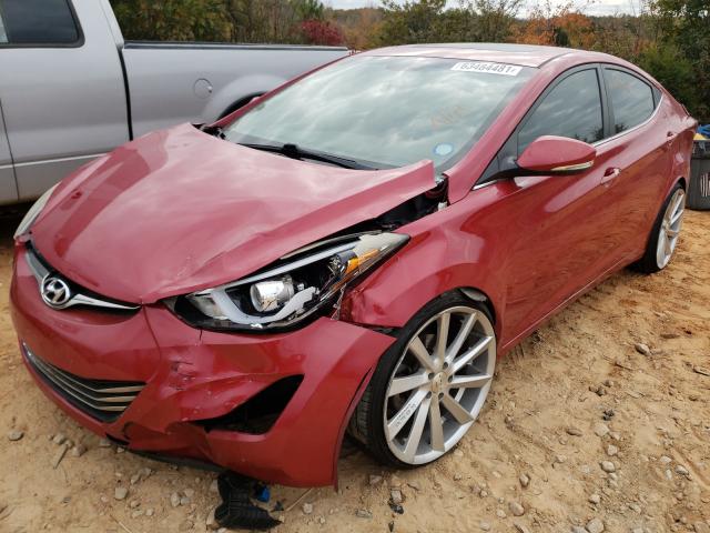 Photo 1 VIN: KMHDH4AH8FU283590 - HYUNDAI ELANTRA SE 