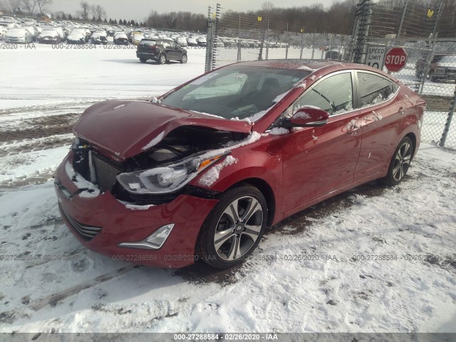 Photo 1 VIN: KMHDH4AH8GU650330 - HYUNDAI ELANTRA 