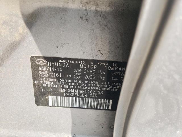 Photo 11 VIN: KMHDH4AH9EU162338 - HYUNDAI ELANTRA SE 