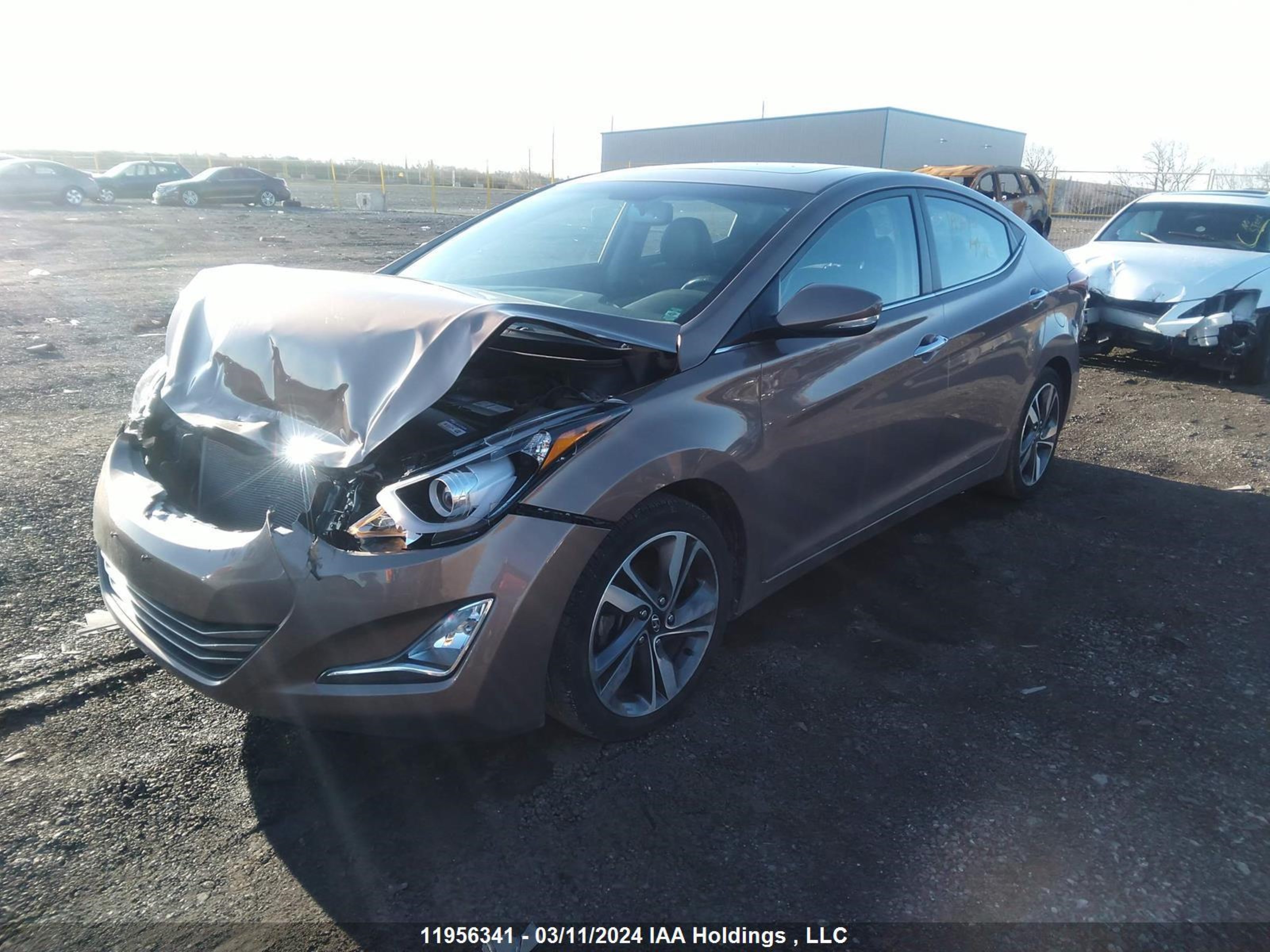 Photo 1 VIN: KMHDH4AH9EU187000 - HYUNDAI ELANTRA 