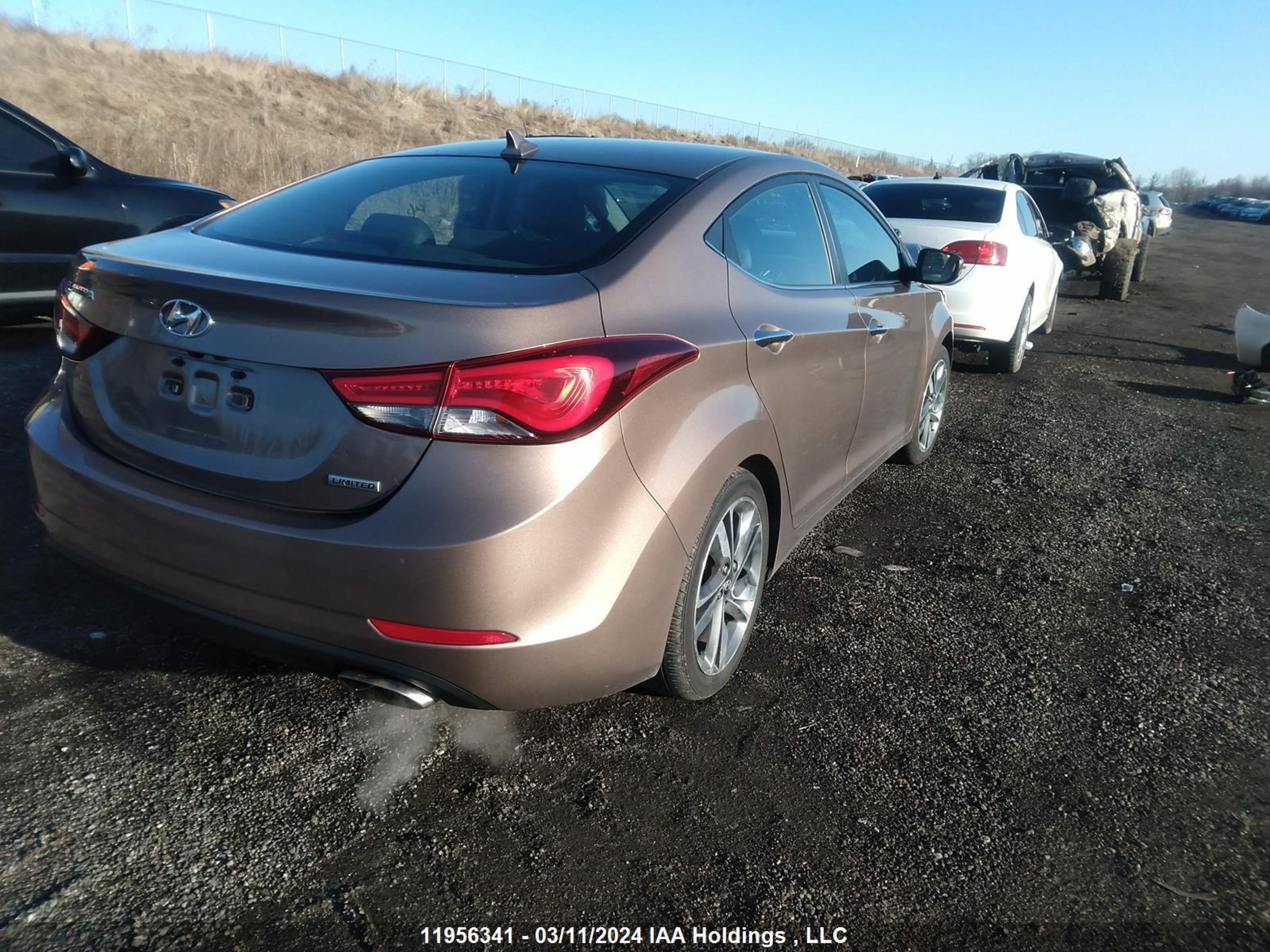 Photo 3 VIN: KMHDH4AH9EU187000 - HYUNDAI ELANTRA 