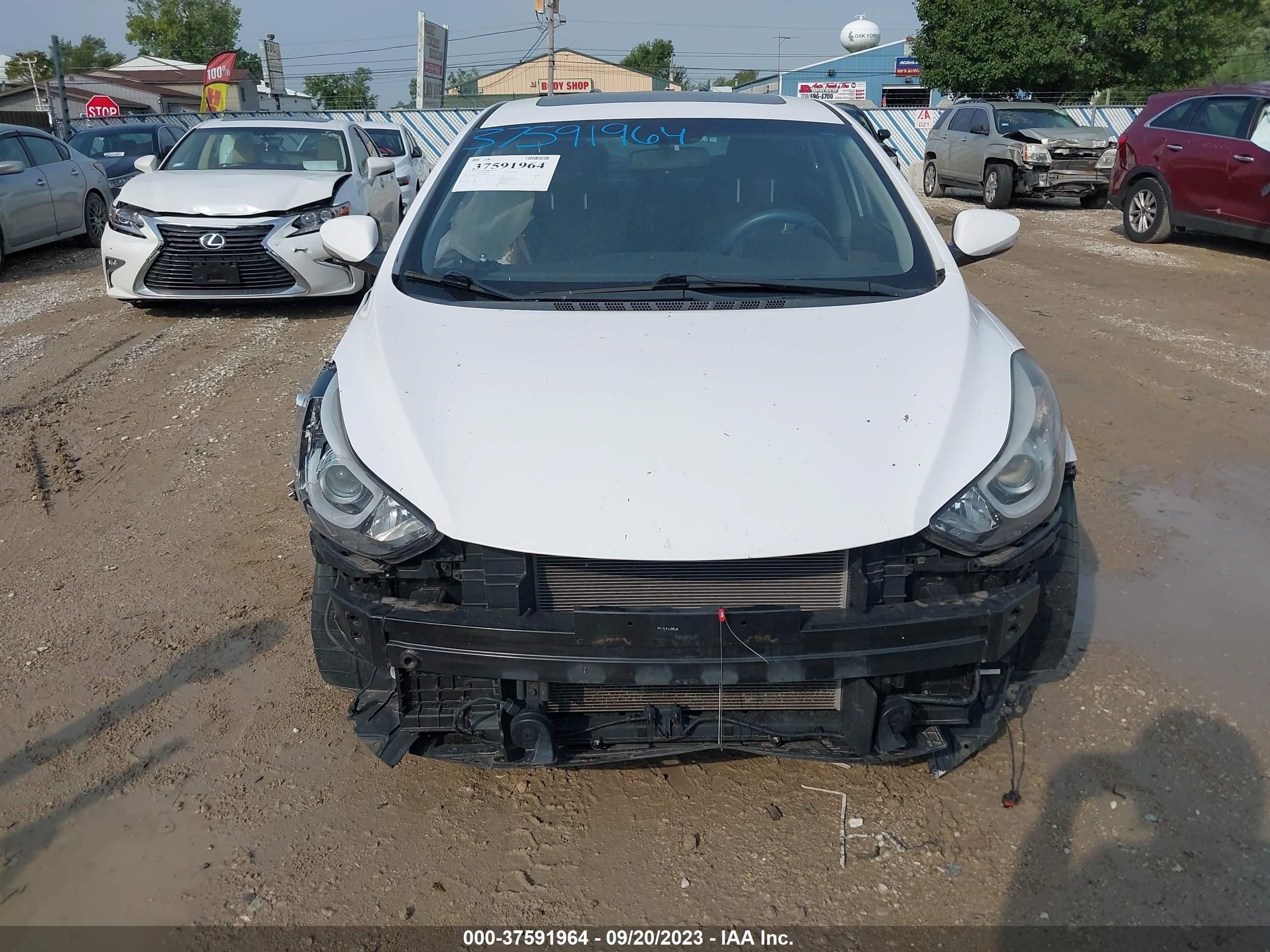 Photo 11 VIN: KMHDH4AH9FU380247 - HYUNDAI ELANTRA 