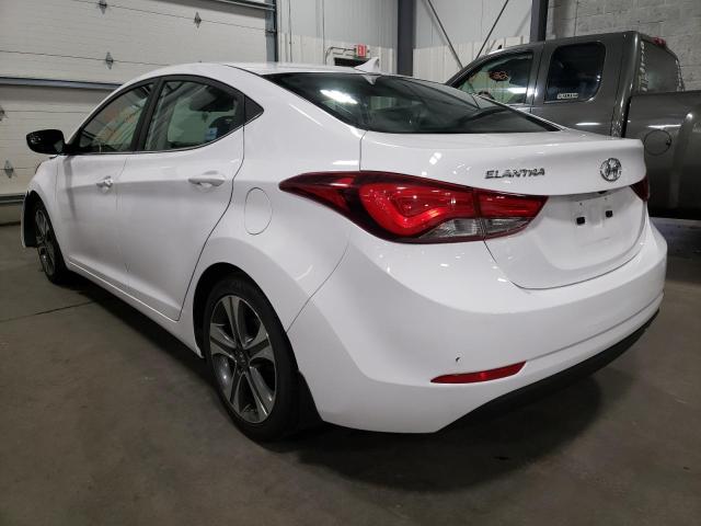 Photo 2 VIN: KMHDH4AH9FU382838 - HYUNDAI ELANTRA SE 