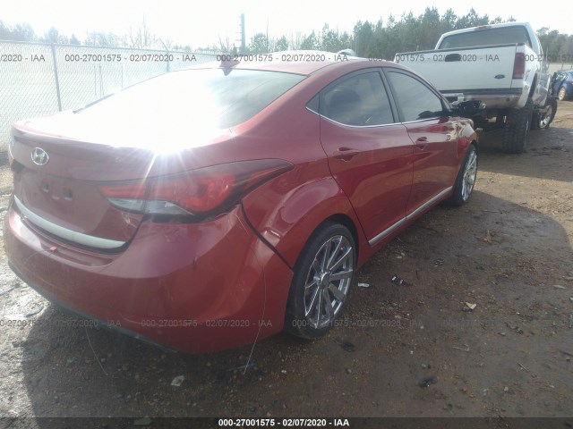 Photo 3 VIN: KMHDH4AHXEU135195 - HYUNDAI ELANTRA 