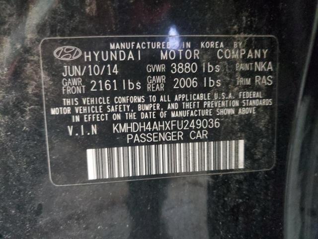 Photo 11 VIN: KMHDH4AHXFU249036 - HYUNDAI ELANTRA SE 