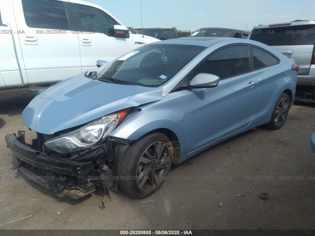 Photo 1 VIN: KMHDH6AE0DU001344 - HYUNDAI ELANTRA COUPE 