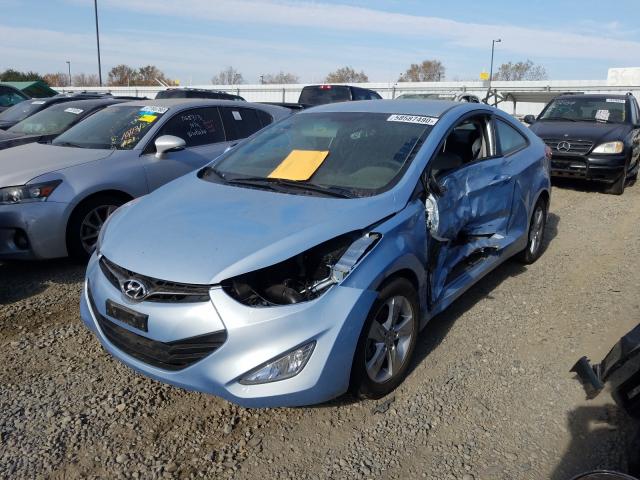 Photo 1 VIN: KMHDH6AE0DU008178 - HYUNDAI ELANTRA COUPE 