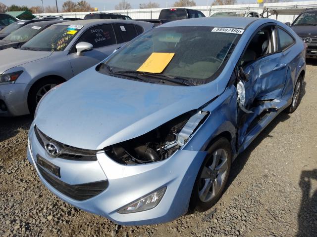 Photo 9 VIN: KMHDH6AE0DU008178 - HYUNDAI ELANTRA COUPE 