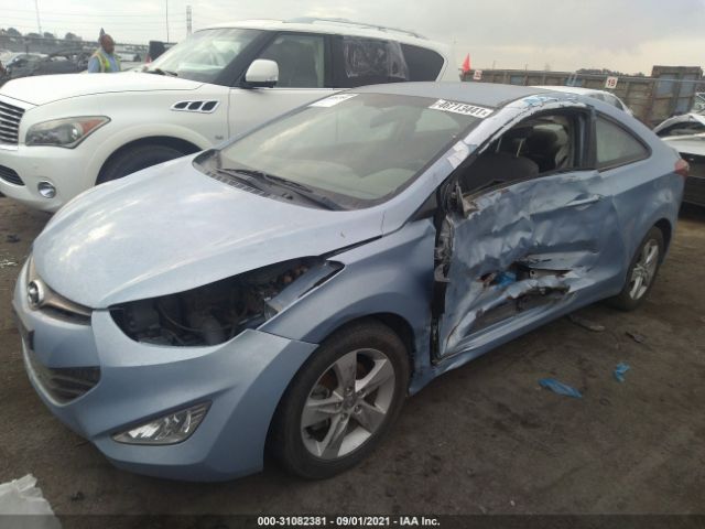 Photo 1 VIN: KMHDH6AE0DU008178 - HYUNDAI ELANTRA COUPE 