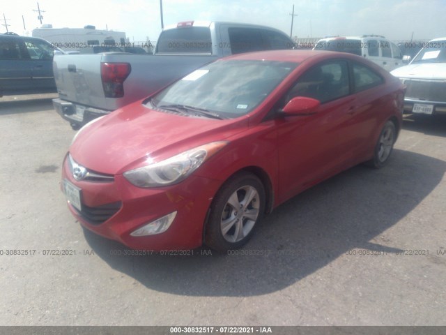 Photo 1 VIN: KMHDH6AE0DU011971 - HYUNDAI ELANTRA COUPE 