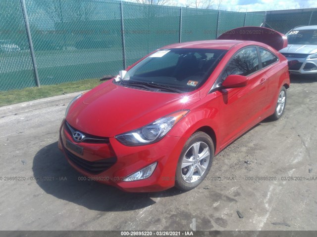 Photo 1 VIN: KMHDH6AE0DU016605 - HYUNDAI ELANTRA COUPE 