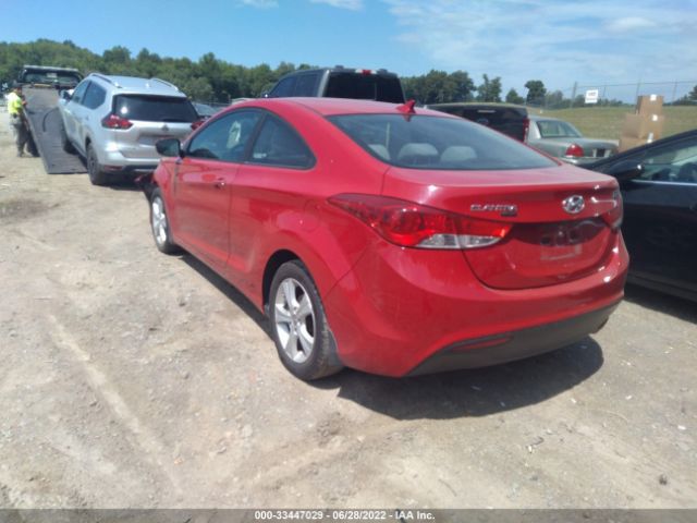 Photo 2 VIN: KMHDH6AE0DU019925 - HYUNDAI ELANTRA COUPE 