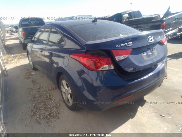 Photo 2 VIN: KMHDH6AE1DU003085 - HYUNDAI ELANTRA COUPE 