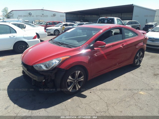 Photo 1 VIN: KMHDH6AE1DU006620 - HYUNDAI ELANTRA COUPE 