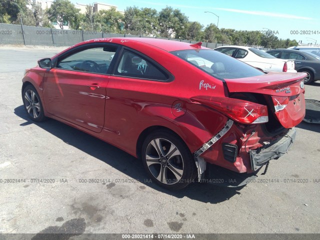 Photo 2 VIN: KMHDH6AE1DU006620 - HYUNDAI ELANTRA COUPE 