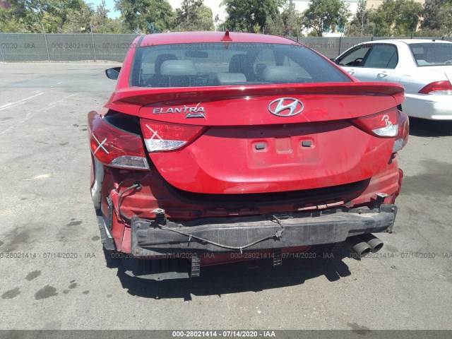 Photo 5 VIN: KMHDH6AE1DU006620 - HYUNDAI ELANTRA COUPE 