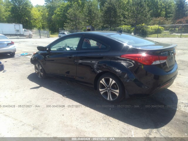 Photo 2 VIN: KMHDH6AE1DU016595 - HYUNDAI ELANTRA COUPE 