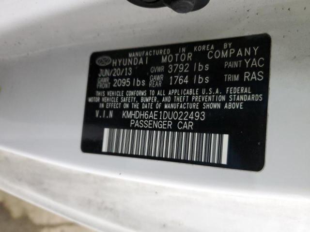 Photo 12 VIN: KMHDH6AE1DU022493 - HYUNDAI ELANTRA 