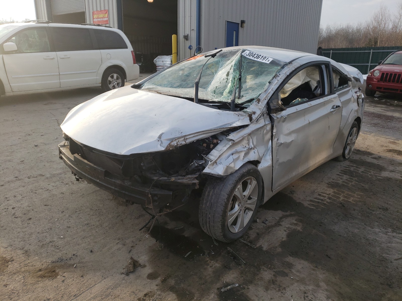 Photo 1 VIN: KMHDH6AE2DU018453 - HYUNDAI ELANTRA CO 