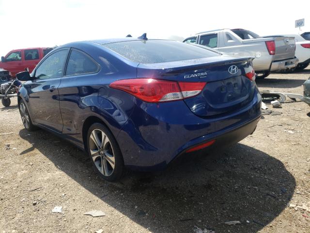 Photo 2 VIN: KMHDH6AE3DU001418 - HYUNDAI ELANTRA CO 