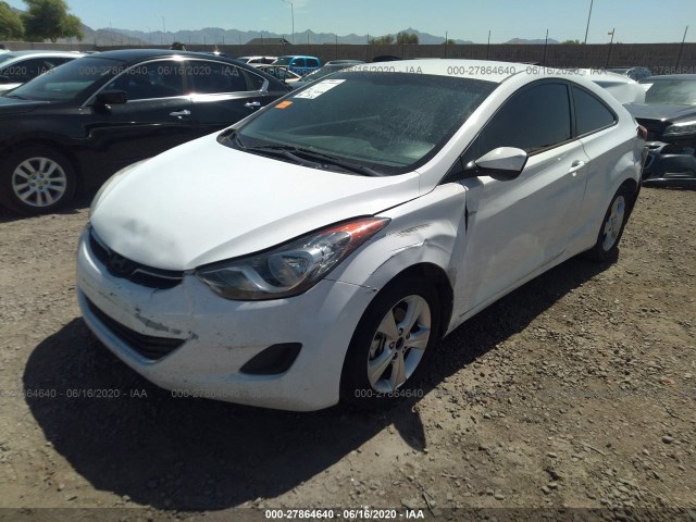 Photo 1 VIN: KMHDH6AE3DU007350 - HYUNDAI ELANTRA COUPE 