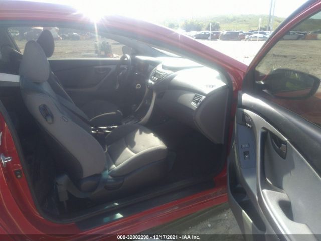 Photo 4 VIN: KMHDH6AE3DU012323 - HYUNDAI ELANTRA COUPE 