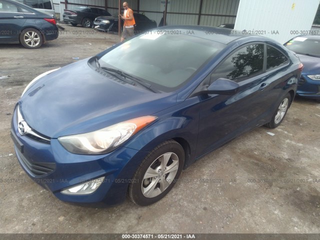 Photo 1 VIN: KMHDH6AE4DU000553 - HYUNDAI ELANTRA COUPE 