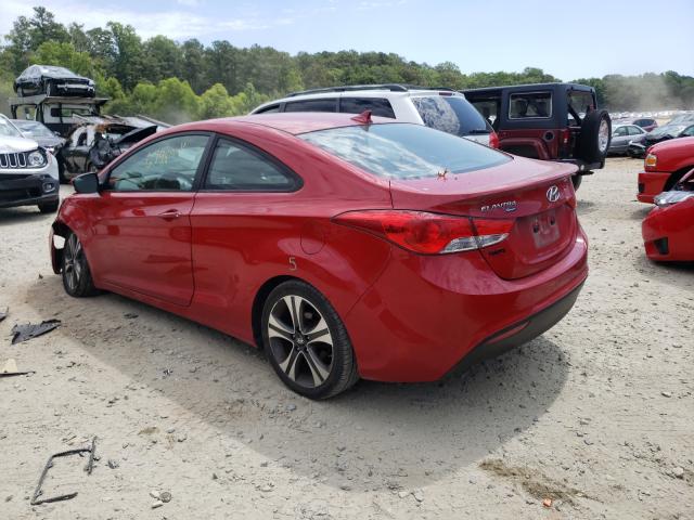 Photo 2 VIN: KMHDH6AE4DU011410 - HYUNDAI ELANTRA CO 