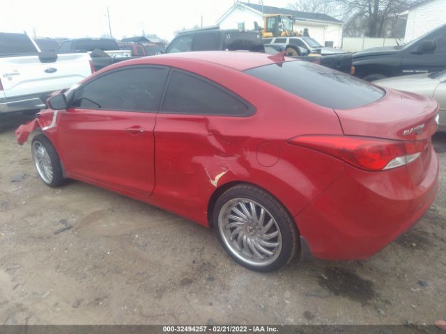 Photo 2 VIN: KMHDH6AE4DU011567 - HYUNDAI ELANTRA COUPE 