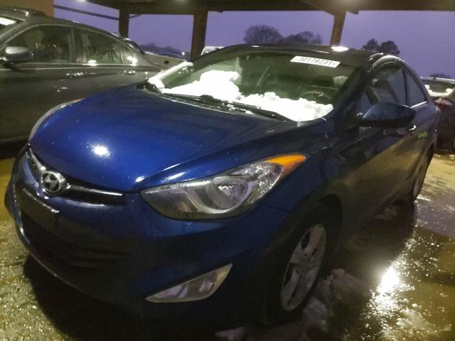 Photo 1 VIN: KMHDH6AE4DU019765 - HYUNDAI ELANTRA CO 