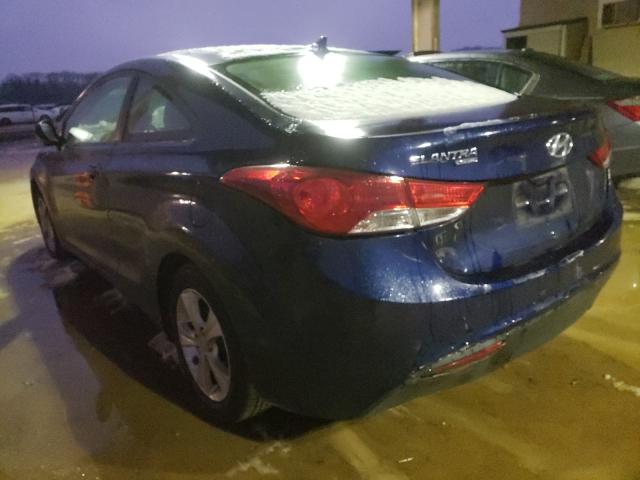 Photo 2 VIN: KMHDH6AE4DU019765 - HYUNDAI ELANTRA CO 