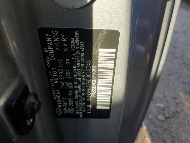 Photo 11 VIN: KMHDH6AE6DU013045 - HYUNDAI ELANTRA CO 