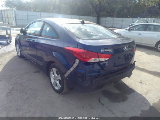 Photo 2 VIN: KMHDH6AE6DU014180 - HYUNDAI ELANTRA COUPE 