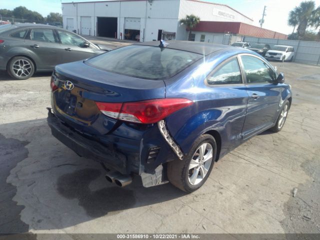 Photo 3 VIN: KMHDH6AE6DU014180 - HYUNDAI ELANTRA COUPE 