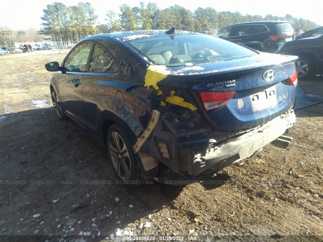 Photo 2 VIN: KMHDH6AE6DU014843 - HYUNDAI ELANTRA COUPE 