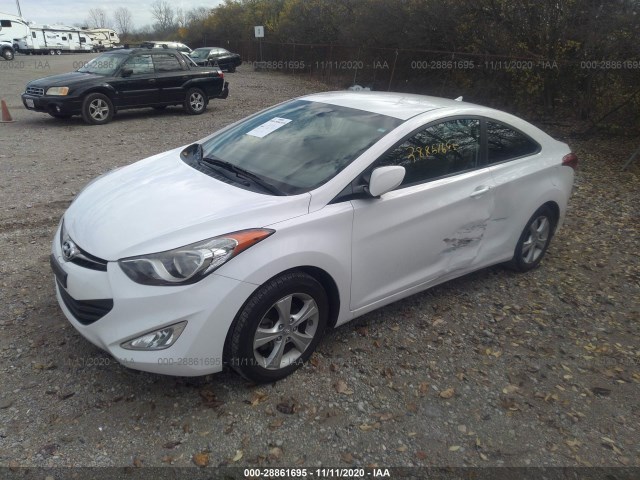 Photo 1 VIN: KMHDH6AE7DU000384 - HYUNDAI ELANTRA COUPE 