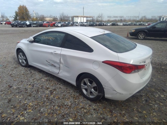 Photo 2 VIN: KMHDH6AE7DU000384 - HYUNDAI ELANTRA COUPE 