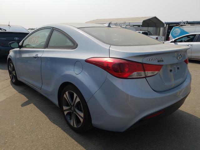 Photo 2 VIN: KMHDH6AE7DU004001 - HYUNDAI ELANTRA COUPE 