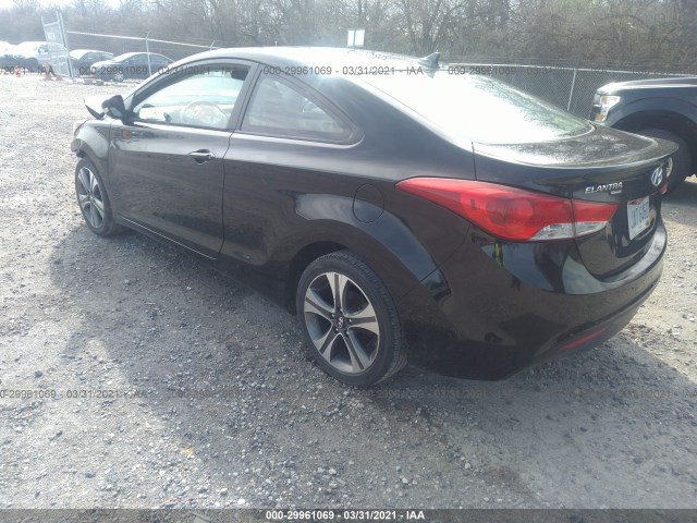 Photo 2 VIN: KMHDH6AE7DU006282 - HYUNDAI ELANTRA COUPE 