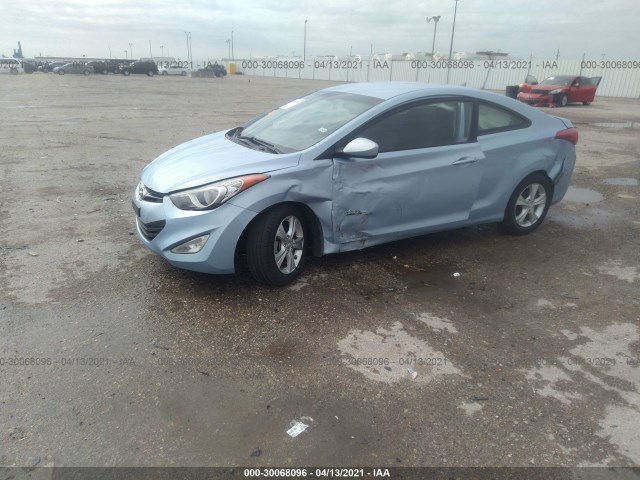 Photo 1 VIN: KMHDH6AE7DU007402 - HYUNDAI ELANTRA COUPE 