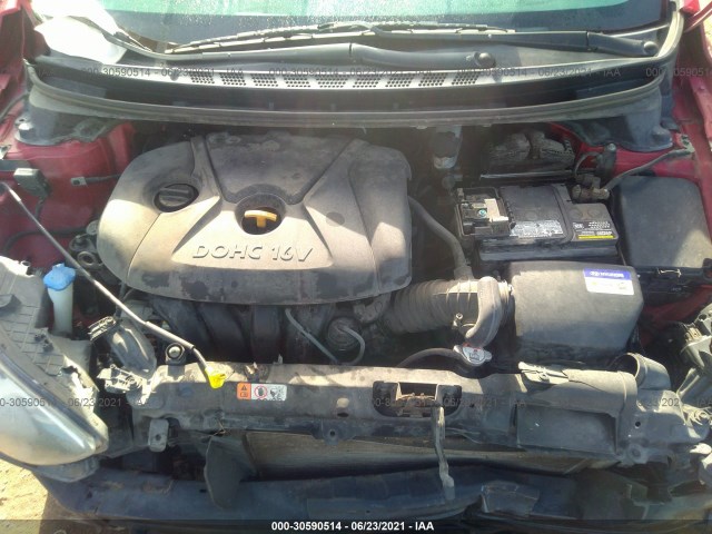 Photo 9 VIN: KMHDH6AE7DU010297 - HYUNDAI ELANTRA COUPE 