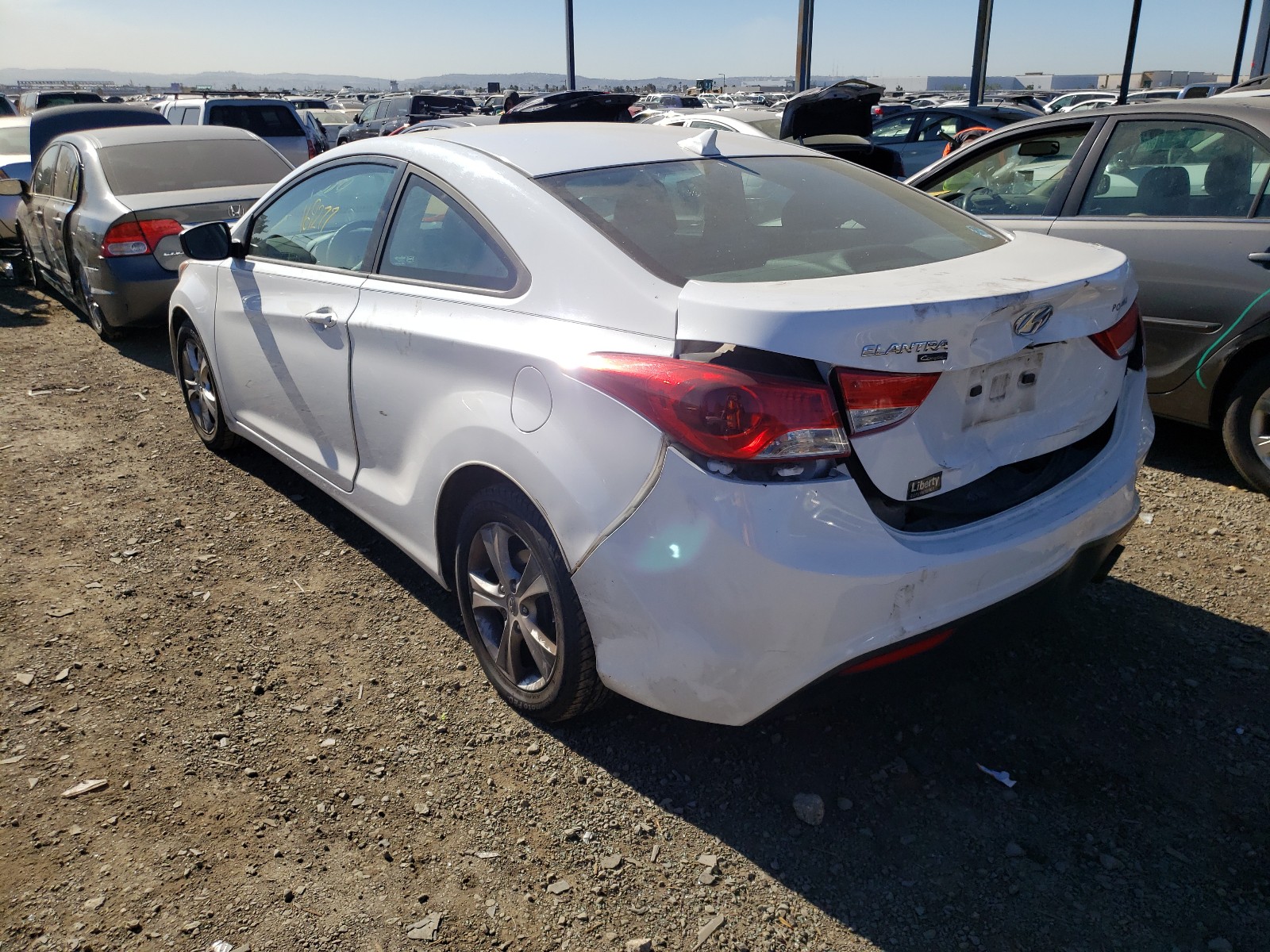 Photo 2 VIN: KMHDH6AE8DU003830 - HYUNDAI ELANTRA CO 