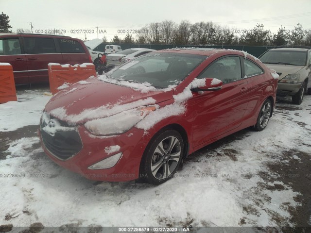 Photo 1 VIN: KMHDH6AE9DU001357 - HYUNDAI ELANTRA COUPE 