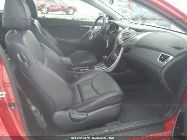 Photo 4 VIN: KMHDH6AE9DU001357 - HYUNDAI ELANTRA COUPE 