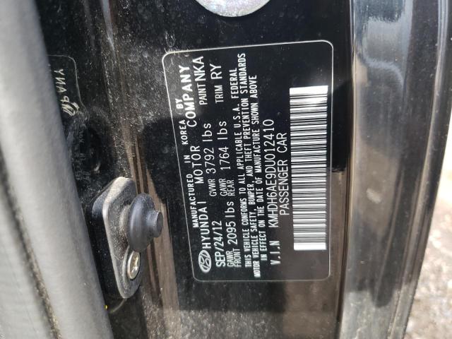 Photo 11 VIN: KMHDH6AE9DU012410 - HYUNDAI ELANTRA 