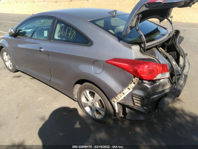 Photo 2 VIN: KMHDH6AEXDU000329 - HYUNDAI ELANTRA COUPE 