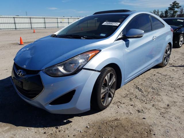 Photo 1 VIN: KMHDH6AEXDU013226 - HYUNDAI ELANTRA CO 