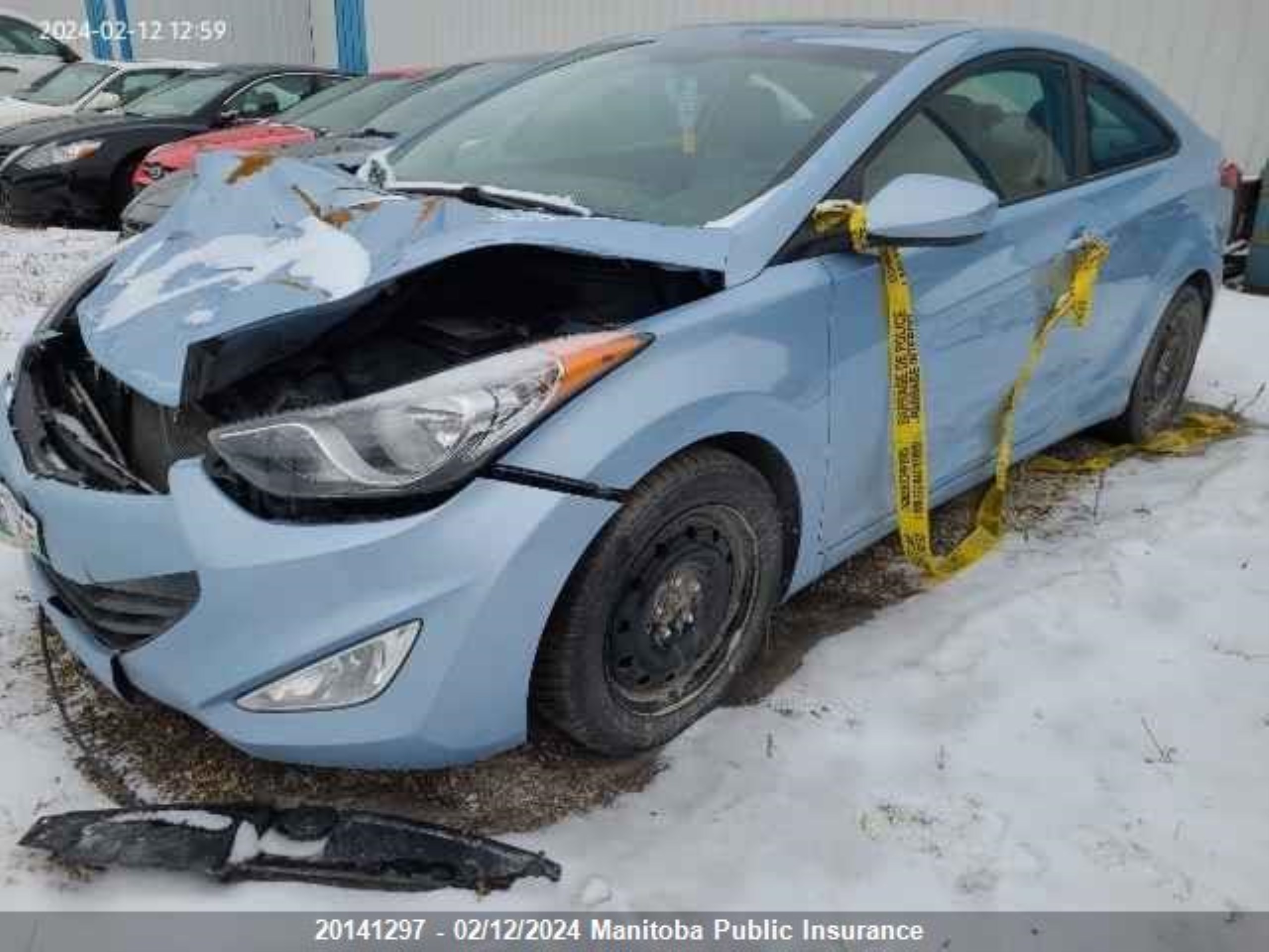 Photo 1 VIN: KMHDH6AEXDU019527 - HYUNDAI ELANTRA 