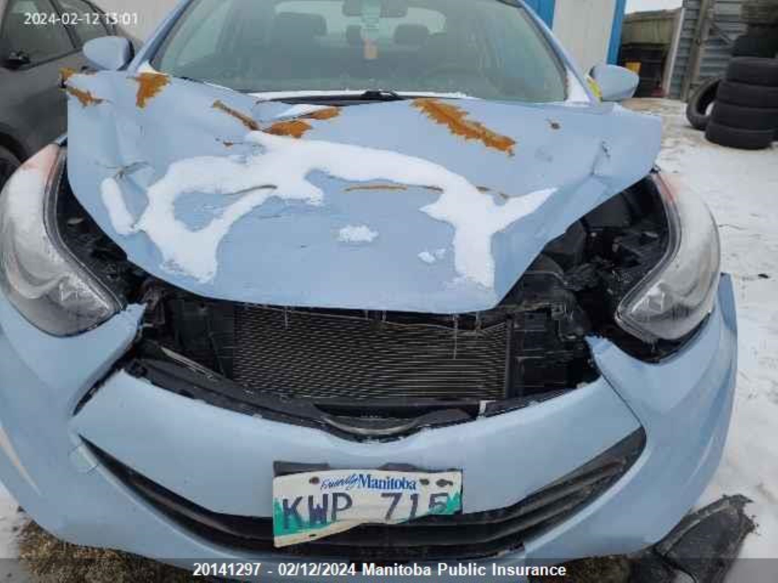 Photo 9 VIN: KMHDH6AEXDU019527 - HYUNDAI ELANTRA 